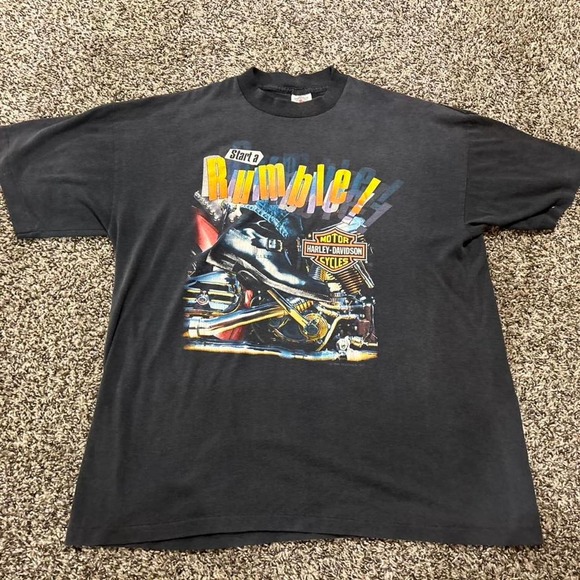 Vintage 80s 1988 harley davidson